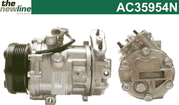 The NewLine AC35954N - Compressor, air conditioning autospares.lv