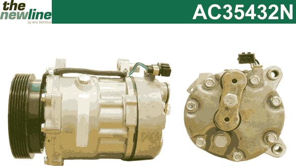 The NewLine AC35432N - Compressor, air conditioning autospares.lv