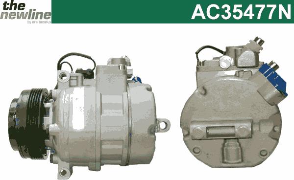 The NewLine AC35477N - Compressor, air conditioning autospares.lv