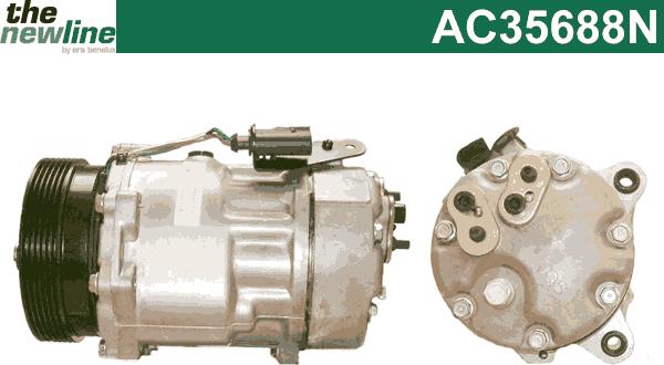 The NewLine AC35688N - Compressor, air conditioning autospares.lv