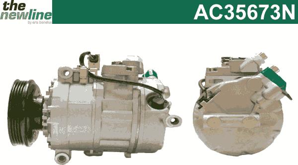 The NewLine AC35673N - Compressor, air conditioning autospares.lv