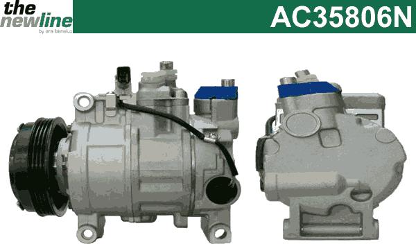 The NewLine AC35806N - Compressor, air conditioning autospares.lv