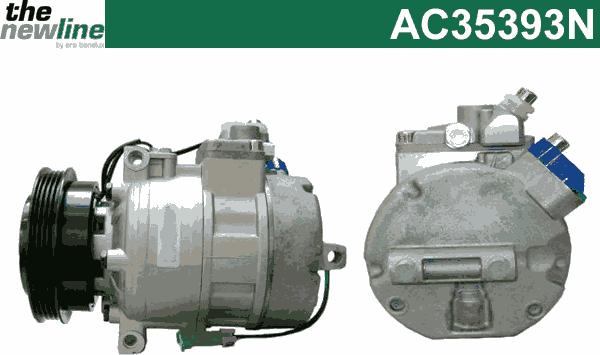 The NewLine AC35393N - Compressor, air conditioning autospares.lv