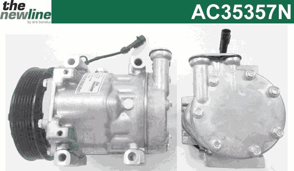 The NewLine AC35357N - Compressor, air conditioning autospares.lv