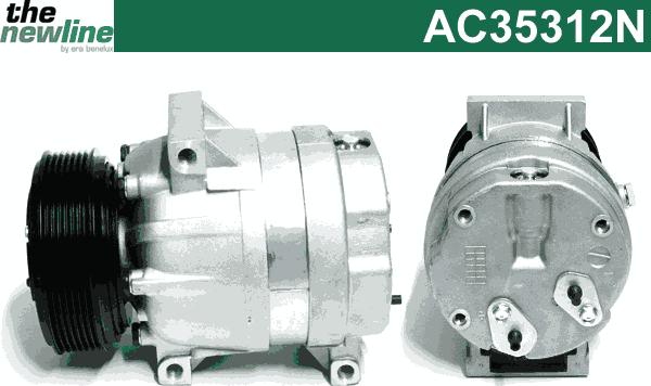 The NewLine AC35312N - Compressor, air conditioning autospares.lv