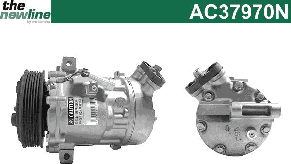 The NewLine AC37970N - Compressor, air conditioning autospares.lv