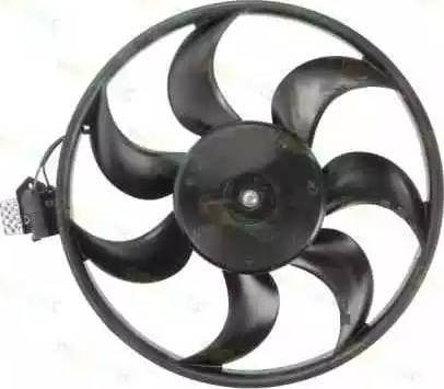 Thermotec D8X009TT - Fan, radiator autospares.lv