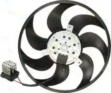 Thermotec D8X011TT - Fan, radiator autospares.lv