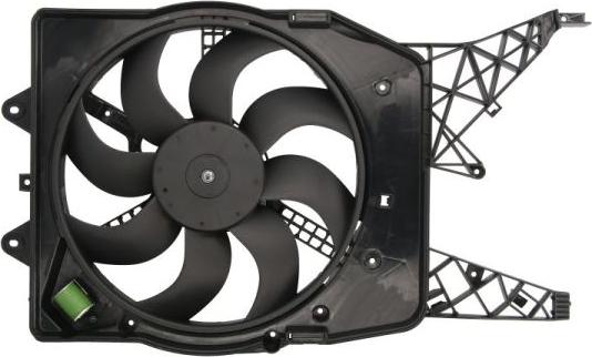 Thermotec D8X033TT - Fan, radiator autospares.lv