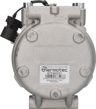 Thermotec KTT090231 - Compressor, air conditioning autospares.lv