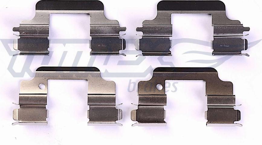 TOMEX brakes TX 44-49 - Accessory Kit for disc brake Pads autospares.lv