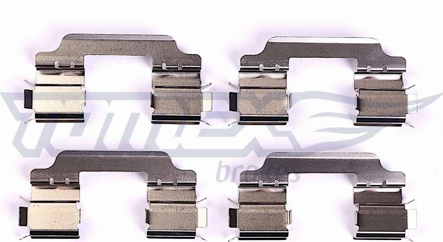 TOMEX brakes TX 44-26 - Accessory Kit for disc brake Pads autospares.lv