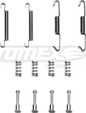 TOMEX brakes TX 40-48 - Accessory Kit, brake shoes autospares.lv