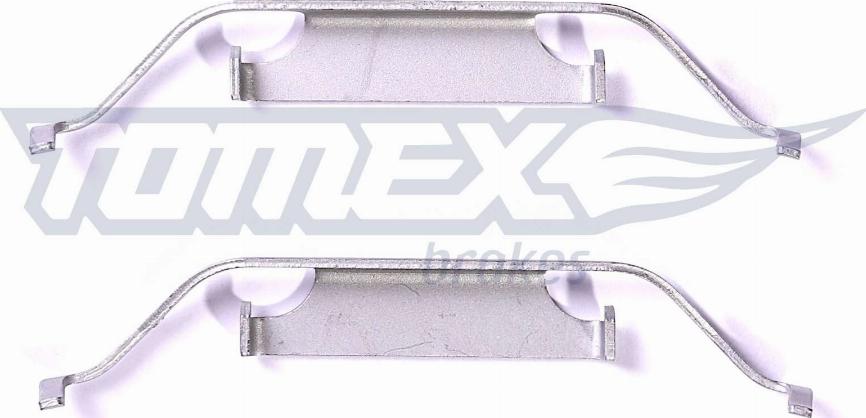 TOMEX brakes TX 43-93 - Accessory Kit for disc brake Pads autospares.lv