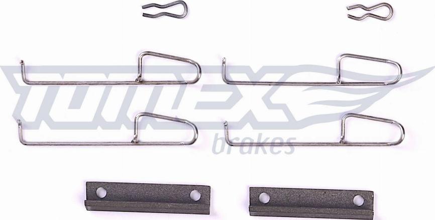 TOMEX brakes TX 43-44 - Accessory Kit for disc brake Pads autospares.lv