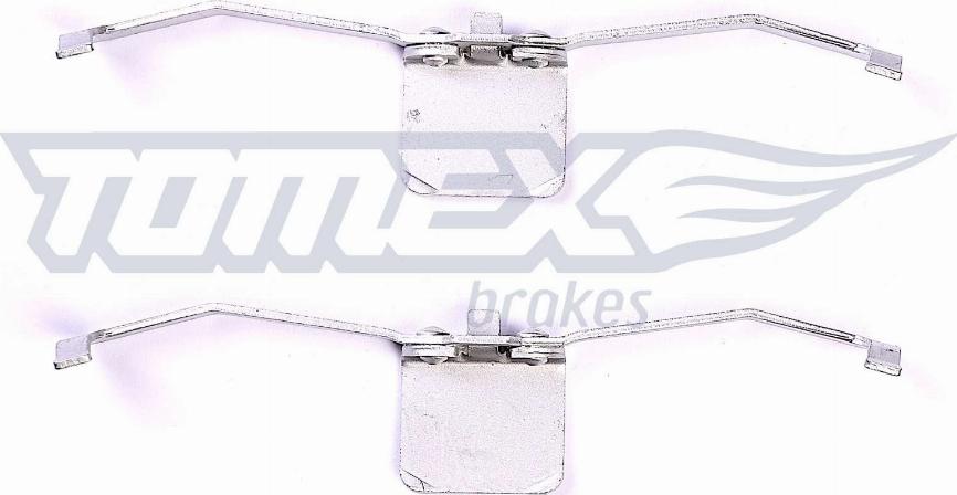 TOMEX brakes TX 43-40 - Accessory Kit for disc brake Pads autospares.lv