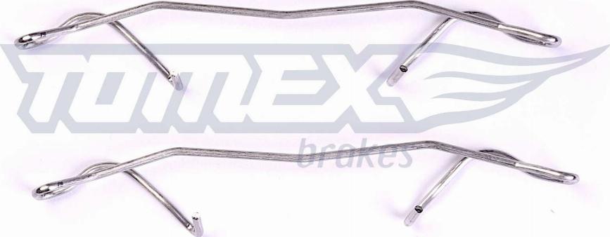 TOMEX brakes TX 43-06 - Accessory Kit for disc brake Pads autospares.lv