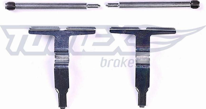 TOMEX brakes TX 43-11 - Accessory Kit for disc brake Pads autospares.lv