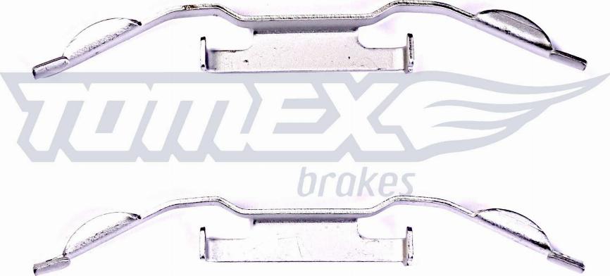 TOMEX brakes TX 43-31 - Accessory Kit for disc brake Pads autospares.lv