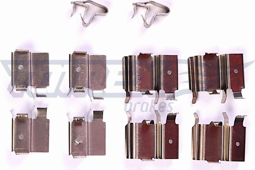 TOMEX brakes TX 43-24 - Accessory Kit for disc brake Pads autospares.lv