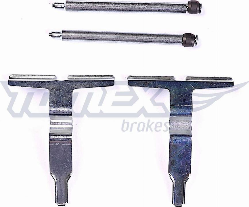 TOMEX brakes TX 43-78 - Accessory Kit for disc brake Pads autospares.lv