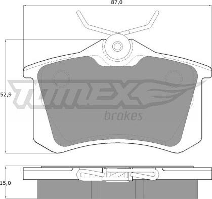 Mintex MDB81382 - Brake Pad Set, disc brake autospares.lv