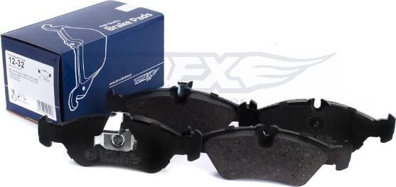 TOMEX brakes TX 12-32 - Brake Pad Set, disc brake autospares.lv