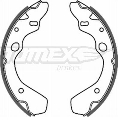 TOMEX brakes TX 20-38 - Brake Shoe Set autospares.lv