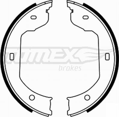 TOMEX brakes TX 21-90 - Brake Shoe Set autospares.lv