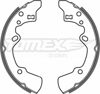 TOMEX brakes TX 21-42 - Brake Shoe Set autospares.lv