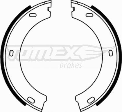 TOMEX brakes TX 21-73 - Brake Shoe Set autospares.lv