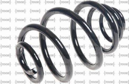 TOOR SC64890 - Coil Spring autospares.lv