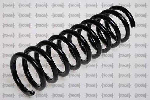 TOOR SC62027 - Coil Spring autospares.lv