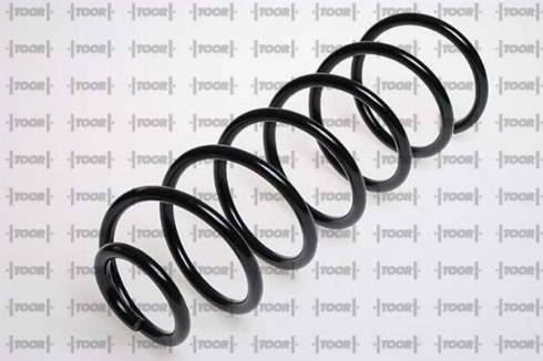 TOOR SC62839 - Coil Spring autospares.lv