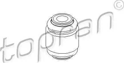 Topran 401 215 - Bearing, wheel bearing housing autospares.lv