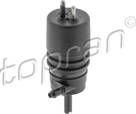 Topran 400 117 - Water Pump, window cleaning autospares.lv