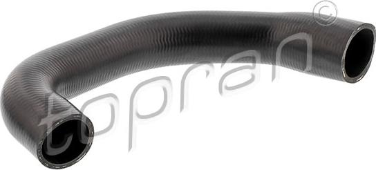 Topran 400 834 - Radiator Hose autospares.lv