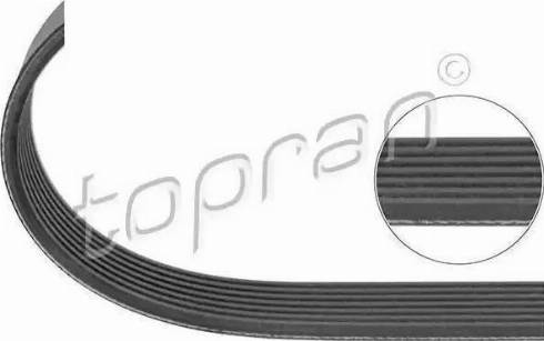 Topran 304 061 - V-Ribbed Belt autospares.lv