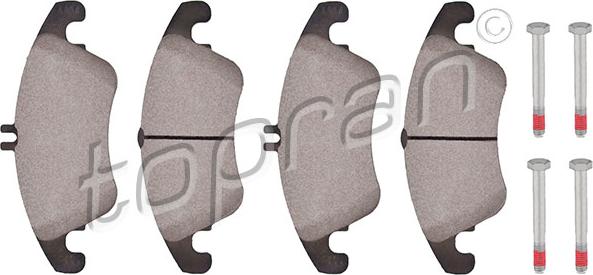 Topran 401 900 - Brake Pad Set, disc brake autospares.lv