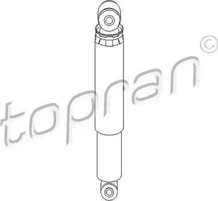 Topran 401 986 - Bearing Bush, stabiliser autospares.lv