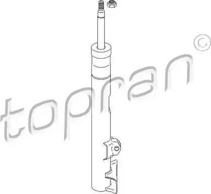 Topran 401 972 - Shock Absorber autospares.lv