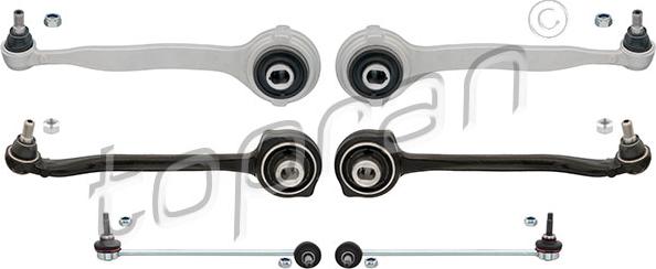 Topran 408 425 - Link Set, wheel suspension autospares.lv