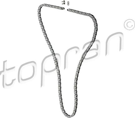 Topran 408 470 - Timing Chain autospares.lv