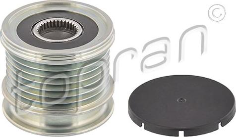 Topran 408 532 - Pulley, alternator, freewheel clutch autospares.lv