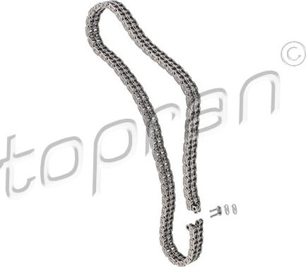 Topran 408 058 - Timing Chain autospares.lv