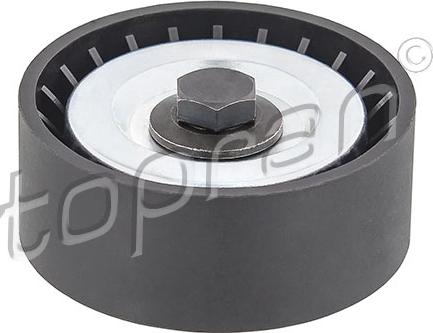 Topran 408 781 - Pulley, v-ribbed belt autospares.lv