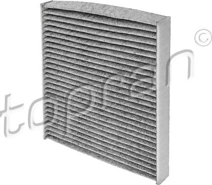 Topran 407 944 - Filter, interior air autospares.lv