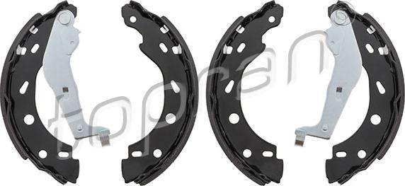 Topran 407 937 - Brake Shoe Set autospares.lv