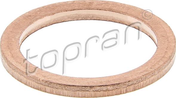 Topran 504 102 - Seal Ring, oil drain plug autospares.lv