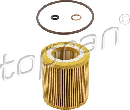 Topran 500 918 - Oil Filter autospares.lv